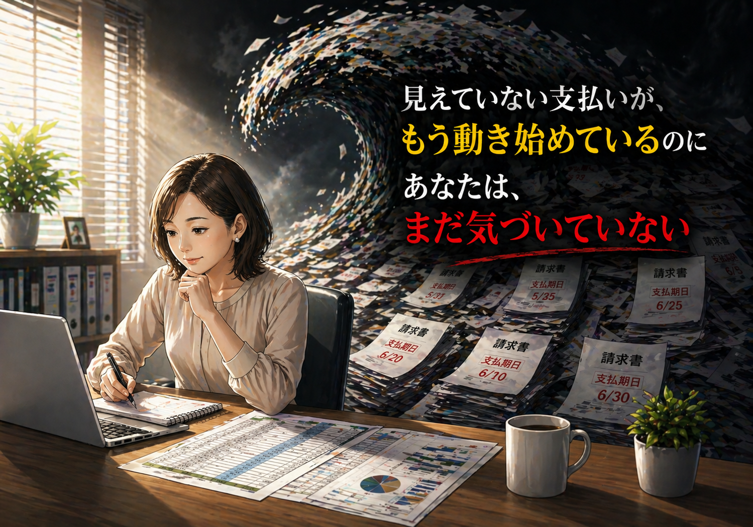 見えていない支払いが、もう動き始めているのにあなたはまだ気づいていない