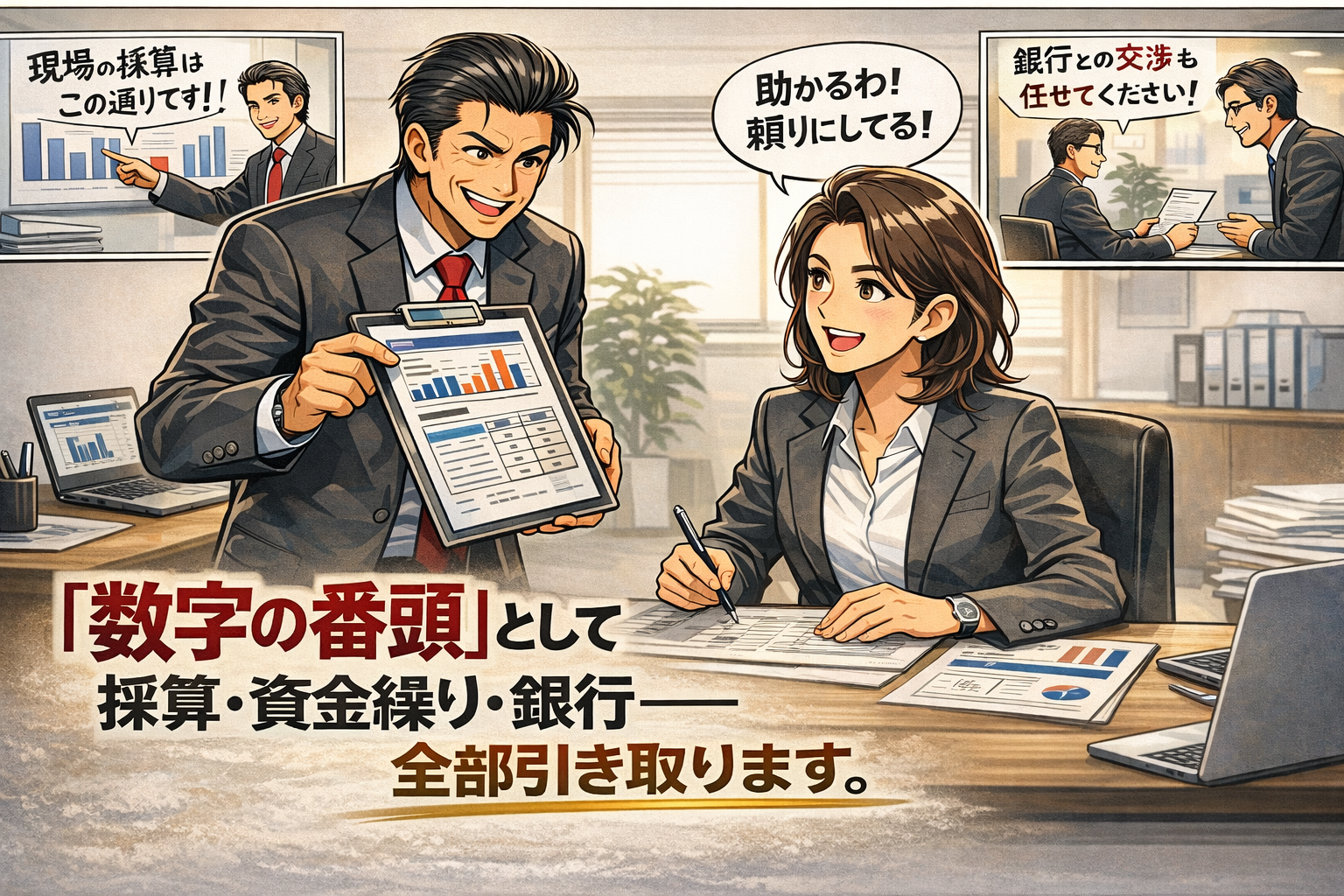 資金繰り管理屋さんの強みとキャリア